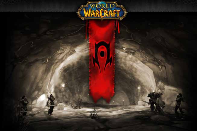 Horde-standaret. The Horde (horden) är en av två sidor i World of Warcraft-kampen. varit mobbade och de blir ju inte dömda för sitt utseende, de blir dömda efter vad de presterar.