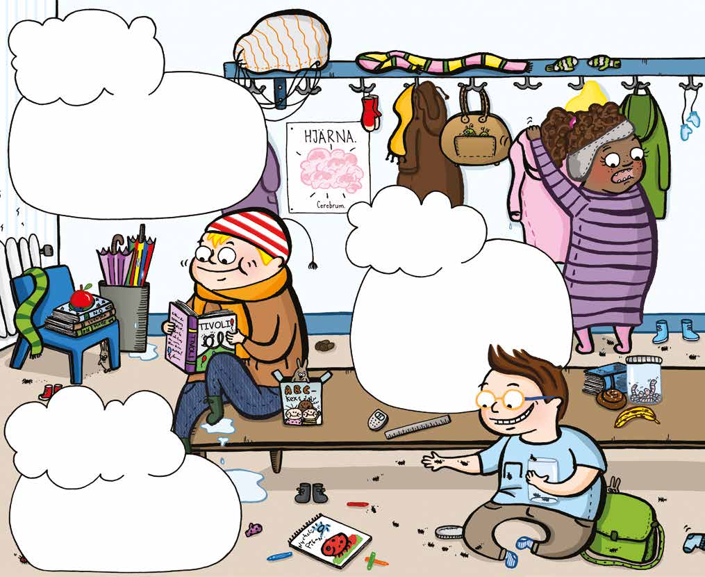 Jag vill men jag kan ju inte. Min hjarna blir alldeles varm och rod Viktor, 9 år Det syns inte utanpå att man har ADHD, men det känns ofta i kroppen.