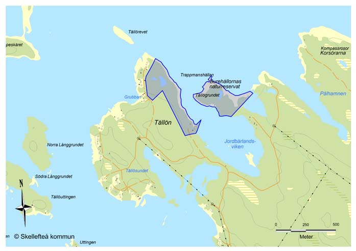 naturvärden i form av glosjöar/våtmarksområden. Jordbärlandsviken kommer på sikt att utvecklas till en större glosjö.