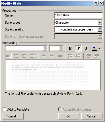 Word och Excel en enkel handledning. Word Revision 2008-02-06 sådan mall bygger på mallen Normal, som normalt används när ett nytt word-dokument skapas.