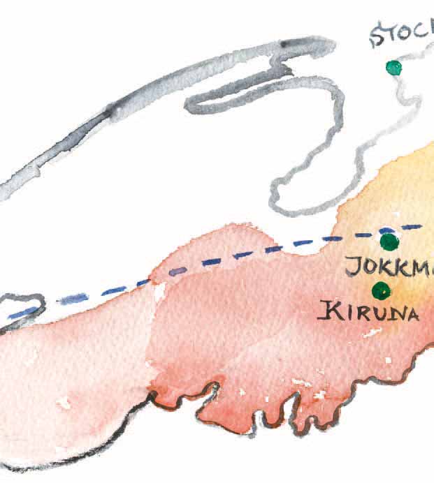 Ett folk i fyra länder Samerna har sedan urminnes tider levt i ett område som i dag sträcker sig över fyra länder.