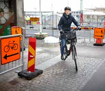 2 ÅTGÄRDSOMRÅDEN Infrastruktur Skapa långvariga lösningar Cyklister ska uppfatta att trafiklösningarna är relativt stabila och oföränderliga.