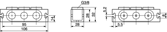 56 110 2 G1/2 G3/8 100 9 35 9 13 52 26 26 56 30 47 22 24 68 135 3 G1 G1/2 140 10 52 12 15 60 30 30