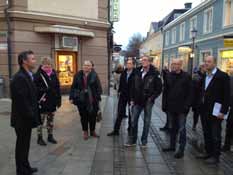 Städer med ambitioner Genom projektets konsulter Lars Backemar och Janne Sandahl har City Mariehamn fått kontakt med Svenska Stadskärnor rf, som är en förening för städer med ambitioner och arbetar