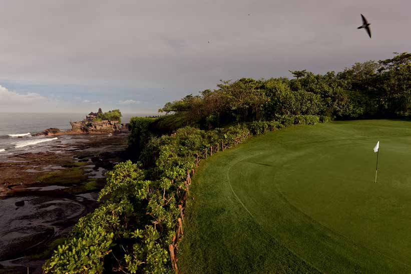 Indonesien. Hans vision var att Bali skulle bli en resedestination dit folk kom från hela världen. Idag är det fler utländska än inhemska spelare som kommer till Bali Handara.