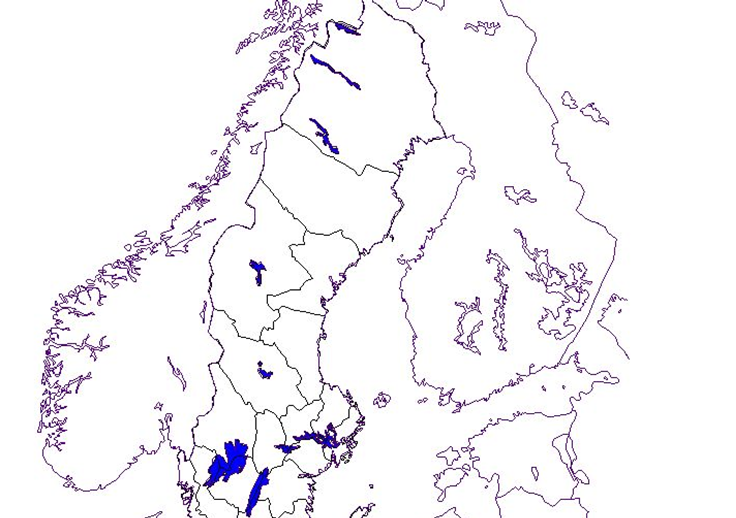 5.5. Geografisk fördelningen av illegal jakt Den geografiska fördelningen av illegalt dödade vargar visar i stort samma mönster som vargstammen själv, dvs.