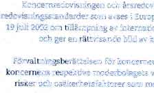 DGC OntA8-556624- 732 ARSREDOVISNING UNDERTECKNADE FORSAKRAR HARMED ATT: Koncernredovisningen och arsredovisningen har upprattats i enlighet med de intemationella