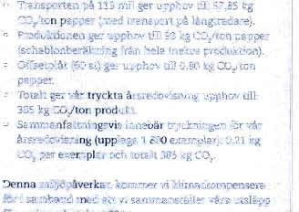 Did. One AB HALLIIARHETSREDOviSNI NO DEN HAR ARSREDOVISNINGENS MILJOPAVERKAN Det finns uppenbara miljovinster i att distribuera en produkt som den har arsredovisningen digitalt istallet for att