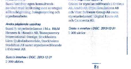 Sussi hat aven arbetat som jurist och affarsutvecklare inom Ericssons Corporate Marketing and Strategic Business Development 2000-2001.