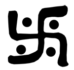 Ganesha är skolbarnens gud. Vad är sanskrit? Sanskrit är ett heligt språk. Vad är svastika? Svastika på sanskrit betyder lycka eller välfärd.