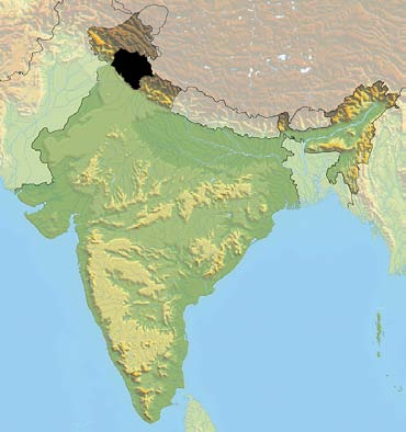 Himachal Pradesh Rampur Hydroelectric Power Plant Himachal Pradesh Shimla Indien Rampur Hydroelectric Power Plant ligger i delstaten Himachal Pradesh i norra Indien.