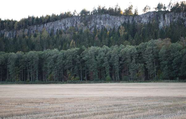 Det subkambriska peneplanet En av de bästa platserna för att studera det