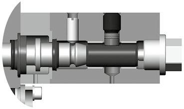 Aktivering P-B, A-: 6 mm