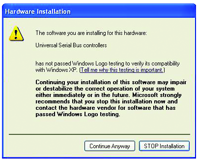 Problem i Windows XP Då denna produkt gavs ut, uppmanade Microsoft företag att sända in sina maskinvarulösningar för certifiering.