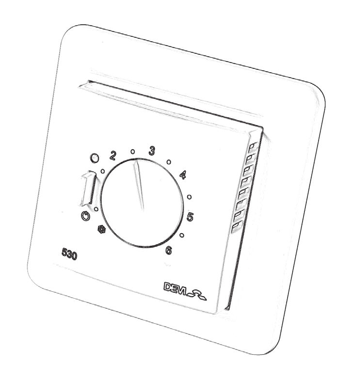 Reglering av golvvärmen Devikit DTIR-10 får endast användas med någon av följande termostater: Devireg 130M Devireg 330M Devireg 530M Devireg 535 Devireg 550 Devireg 530M Devireg 550 Devikit DTIR-10