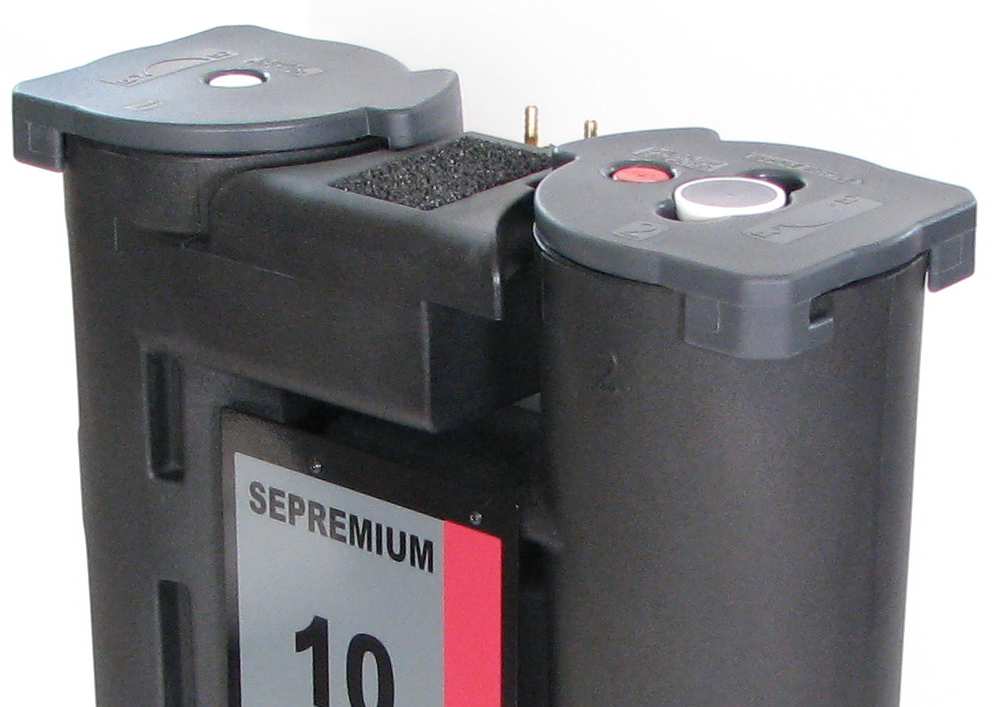 Installations & servicemanual SEPREMIUM 10 Olje-/vattenseparator 02/15 ÖVERSIKT SEPREMIUM-serien av olje-/vattenseparatorer separerar olja ifrån kondensat som uppstår ifrån tryckluftssystem.