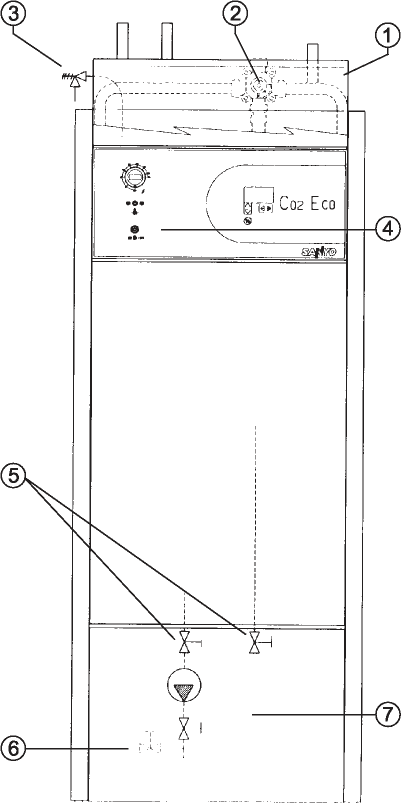 V er 1.01 2006-09-25 3.18 Driftsuppehåll V id driftsuppehåll skall produkten stängas av med arbetsbrytaren. Om vattnet riskerar att frysa, skall allt vatten tappas ur panna och radiatorsystem.