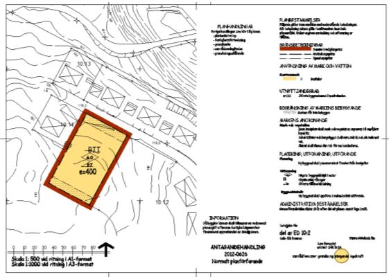 Detaljplan för bostäder Dals-Eds kommun Västra Götalands län DETALJPLANENS IDÉ OCH MÅL Planens idé är att göra det möjligt att bygga nya bostadshus i bra läge, nära natur och utsikt mot sjö.