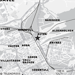 Tabell 1. Historik över Norrby, Nyfors och Öster, centrala årtal och kapitelindelning av den jämförande studien 5. Gamla området 6. Ombildningen 7. Nya området 8 Och sedan?