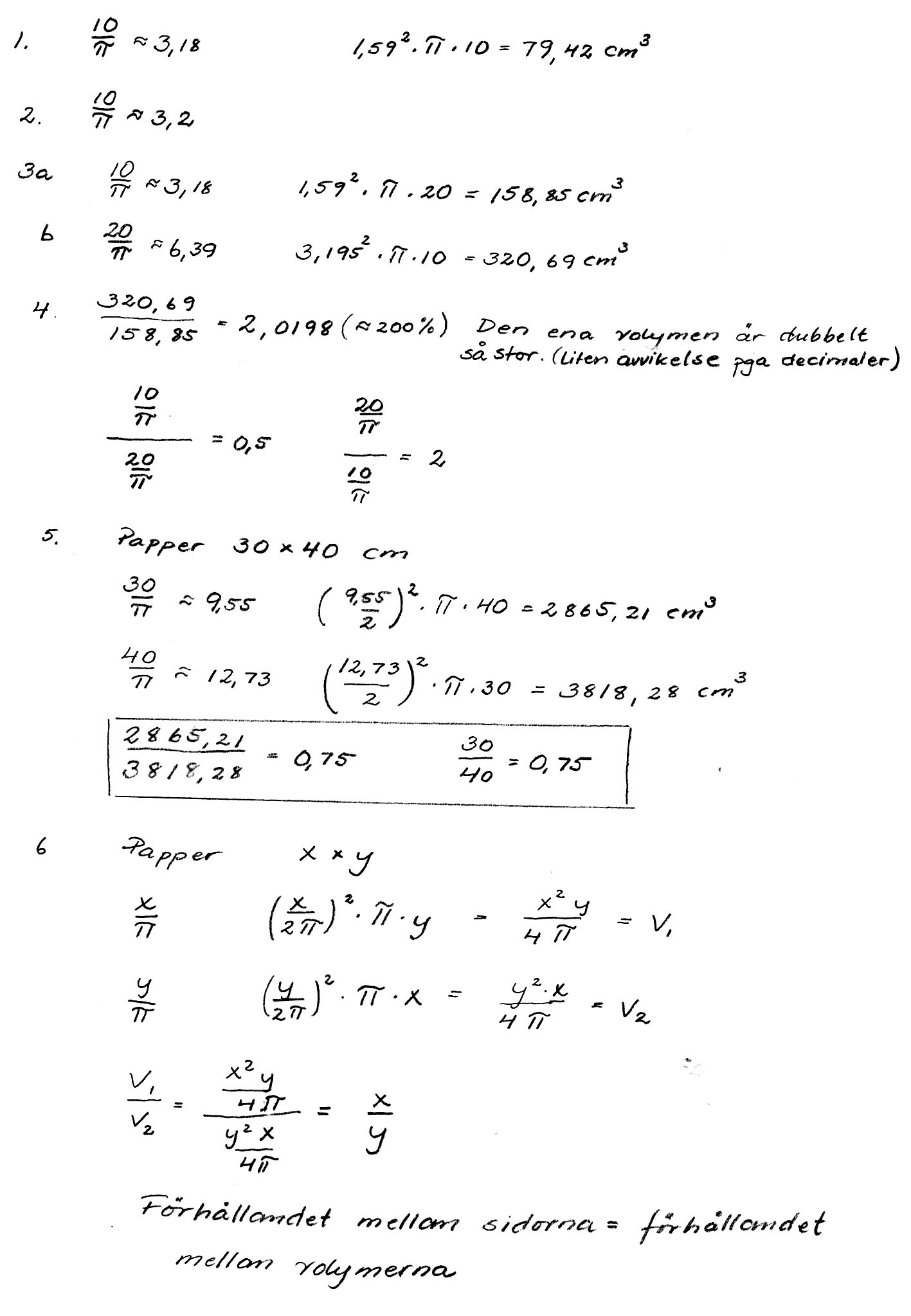 Bedömning Kvalitativa nivåer Poäng Motivering Metodval och genomförande Matematiska resonemang Redovisning och matematiskt språk 1/3 1/3 2/1 Summa 4/7 Elevarbete G visar följande MVG-kvaliteter: