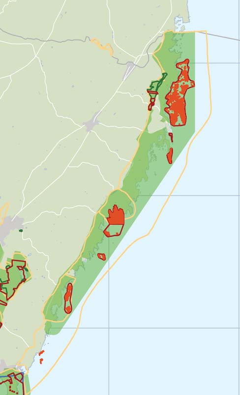 Natura 2000-områden I Karlskrona skärågård finns följande 27 natura 2000-områden: Kristianopel Natura 2000-områden, naturreservat, djurskyddsområden, ekologisk särskilt känsliga områden i Kristanopel.