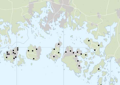 betespräglade landskapsbild, som ännu karaktäriserar delar av området. De flesta bofasta brukade under 1700-talet främst kronans mark och endast en femtedel av brukarna var självägande.