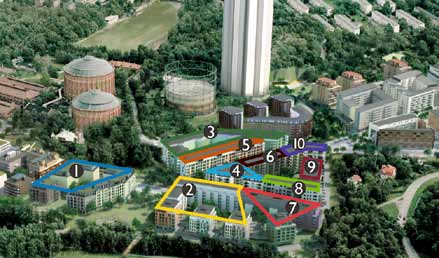 Svenska Hus (HR/BR) 2. NCC (BR) 3. Familjebostäder (HR) 4. Järntorget (BR) 5. SBC Bo (BR) 6. Erik Wallin (BR) 7.