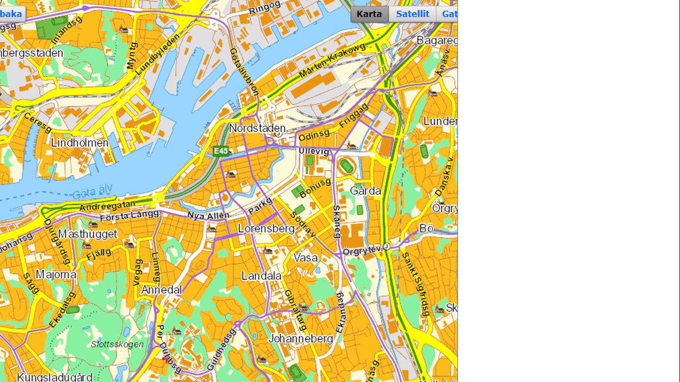 Planskild Storkring Backalänken Eriksbergslänken Operalänken Utbyggnad av dagens linjer med planskilda delar Polhemsplatsen