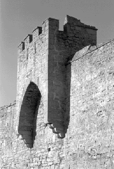 Visby ringmur. BENGT A. LUNDBERG/ RAÄ strax före Visborgs slott förstördes av danskarna. Skatter, krig och farsoter ledde till att staden först under 1700-talets första hälft började återhämta sig.