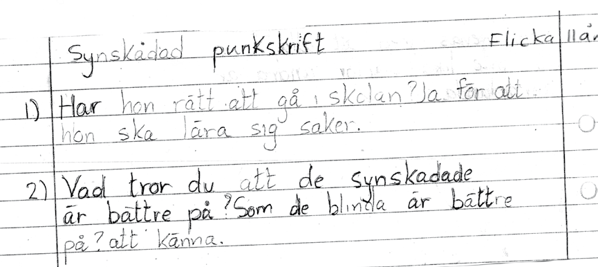 och innehåll.