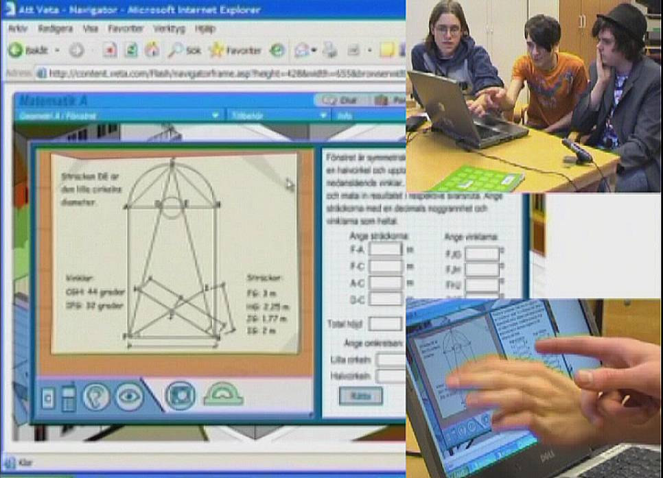 Study III Interacting with absent designers Students frame-clearing processes when solving word problems in the context of educational software The starting point of this study is students work on