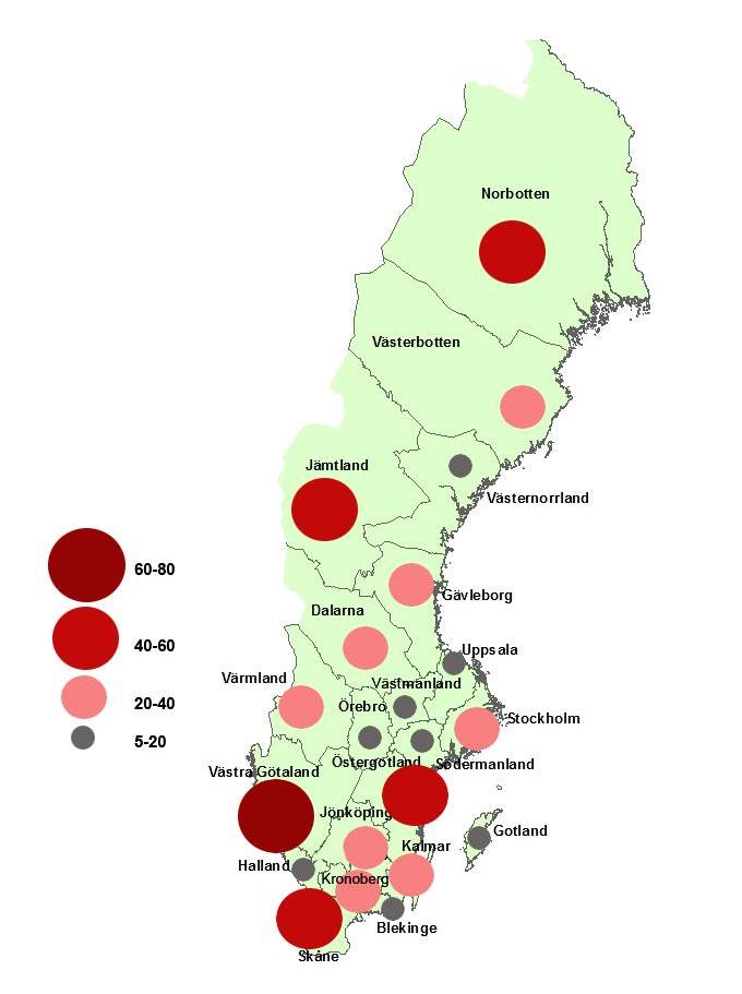 Fig. 5 In which county is your company