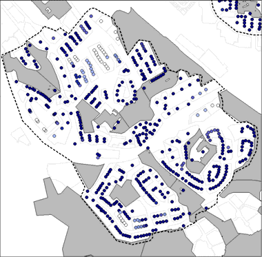 Enskede (nedre vänster) och Skarpnäck 35,00 30,00 25,00 20,00 15,00 10,00 5,00 0,00 Norrmalm Östermalm