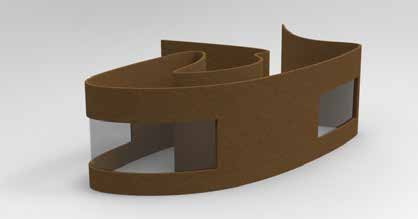 Richard Serras skulptur Sequence konstnärliga rum Möjligheten att anlita en utvald konstnär som arbetar med större