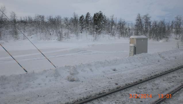 Bakgrund Under vinter-våren 2014 har det till Klinisk miljömedicin norr (KMN) inkommit förfrågningar om eventuella hälsorisker vid intag av förorenad snö utefter Malmbanan (sträckan Kiruna Narvik).