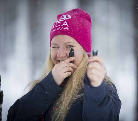 Josefin har komplett verktygslåda Josefin Bohman kom tidigt i kontakt med SCA.