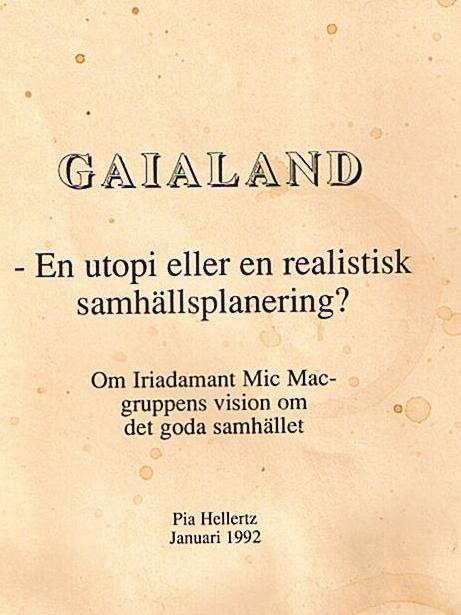 Under hösten 1991 var det dags att skriva ett paper, som examination för doktorandkursen och jag valde att skriva om gruppen.