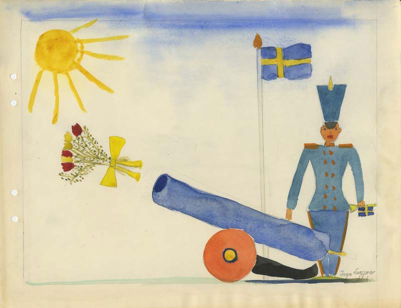 Flaggan som nationell symbol Av Ulla-Britt Eriksson 1942.