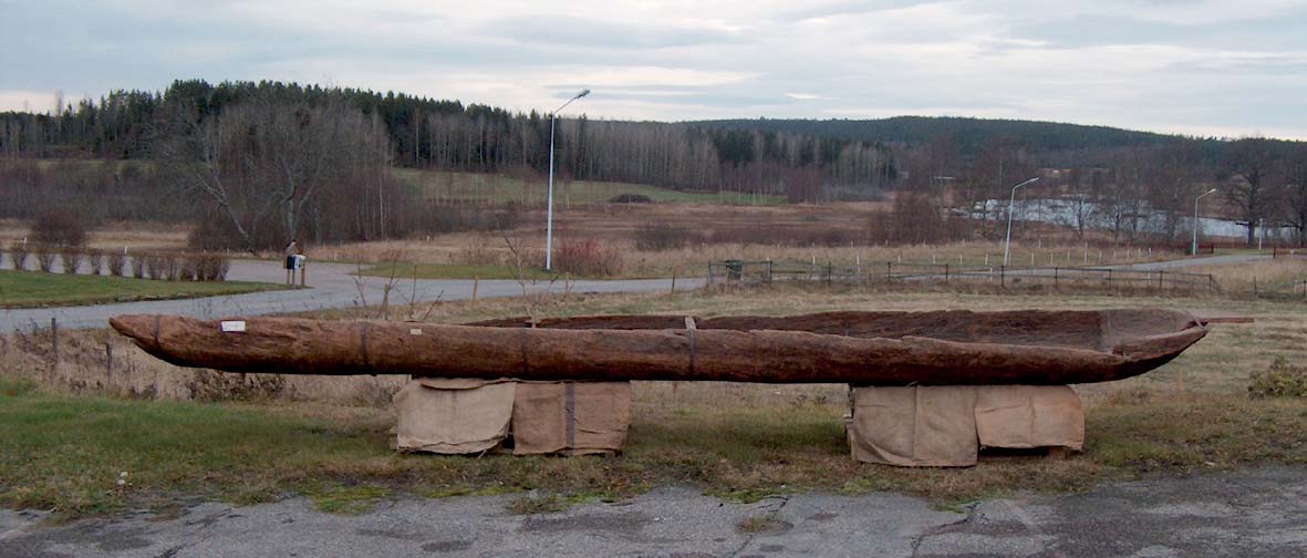 2006. I en av groparna står Inga Blennå, antikvarie vid länsmuseet. Foto: Maria Björck.