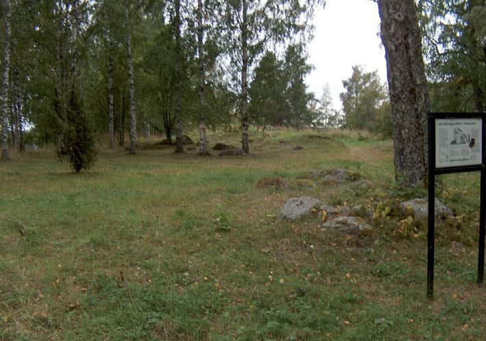 Bild 24. Båtnitar från Grisskogengravfältet, Vik, Ovansjö socken. Båtnitar är ett av de vanligaste fynden i järnåldersgravar.