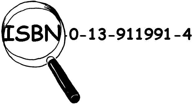 Check that book! Detective Blockbuster Book Tracking Service, Inc. We find and check ISBN checksums for a small fee. Join our agency look in your classroom or library for real ISBN codes.