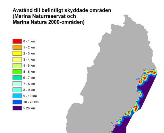 Natura 2000-områden med rapporterade marina habitat syftar till att skydda marina livsmiljöer.