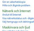 trådlösa nätet Kontrollera att det