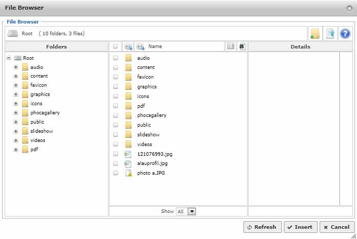 Joomla Guide 2.5.11 LÄNKAR LADDA UPP EN PDF & LÄNKA TILL I ARTIKEL Sida 6 av 11 11.