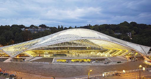 ELEKTRONISK SÄKERHET #1 2010 Liège-Guillemins en modern tågstation med modern säkerhet 2008 fick Gunnebo Belgien kontraktet för att säkra Liège-Guillemins, den nya toppmoderna tågstationen för