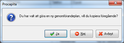 Tidigare genomförandeplan grundar sig på beslut och insats som nu har tom datum. 24.