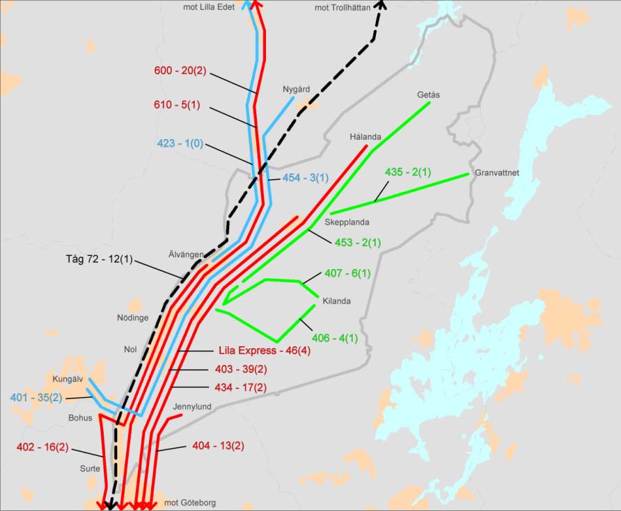 DAGENS TRAFIK I ALE KOMMUN 2008 ALE 00 00 (0) Regional