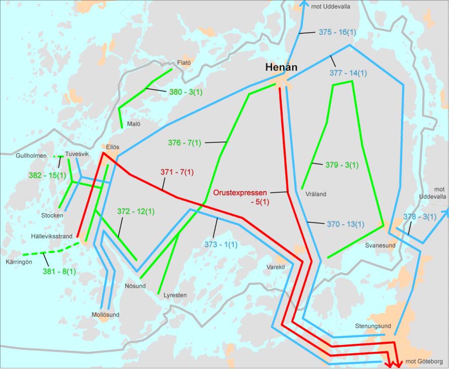 DAGENS TRAFIK I ORUSTS KOMMUN 2008 00 00 (0) Regional busstrafik