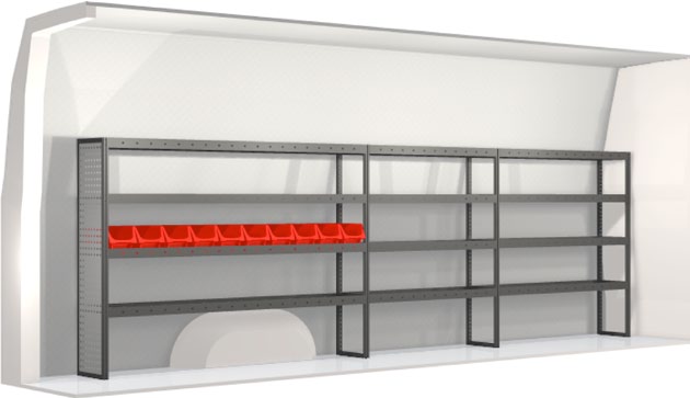 Crafter 14 m 3 Artikelnummer: 20100250 Bredd: 3834 mm Djup: 324 mm