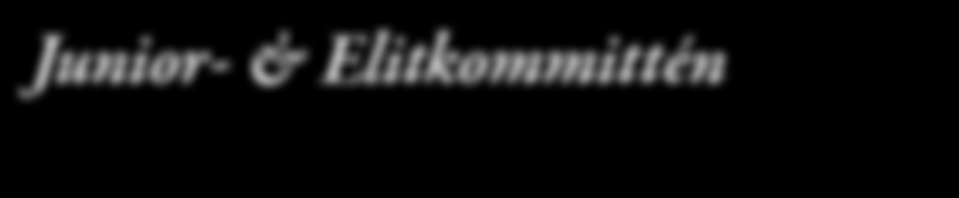 Junior- & Elitkommittén Säsongen 2012 är slut. Hur har det då gått för våra duktiga juniorer och våra serielag i år? Fokus på Spel I år har vi fokuserat på spel!